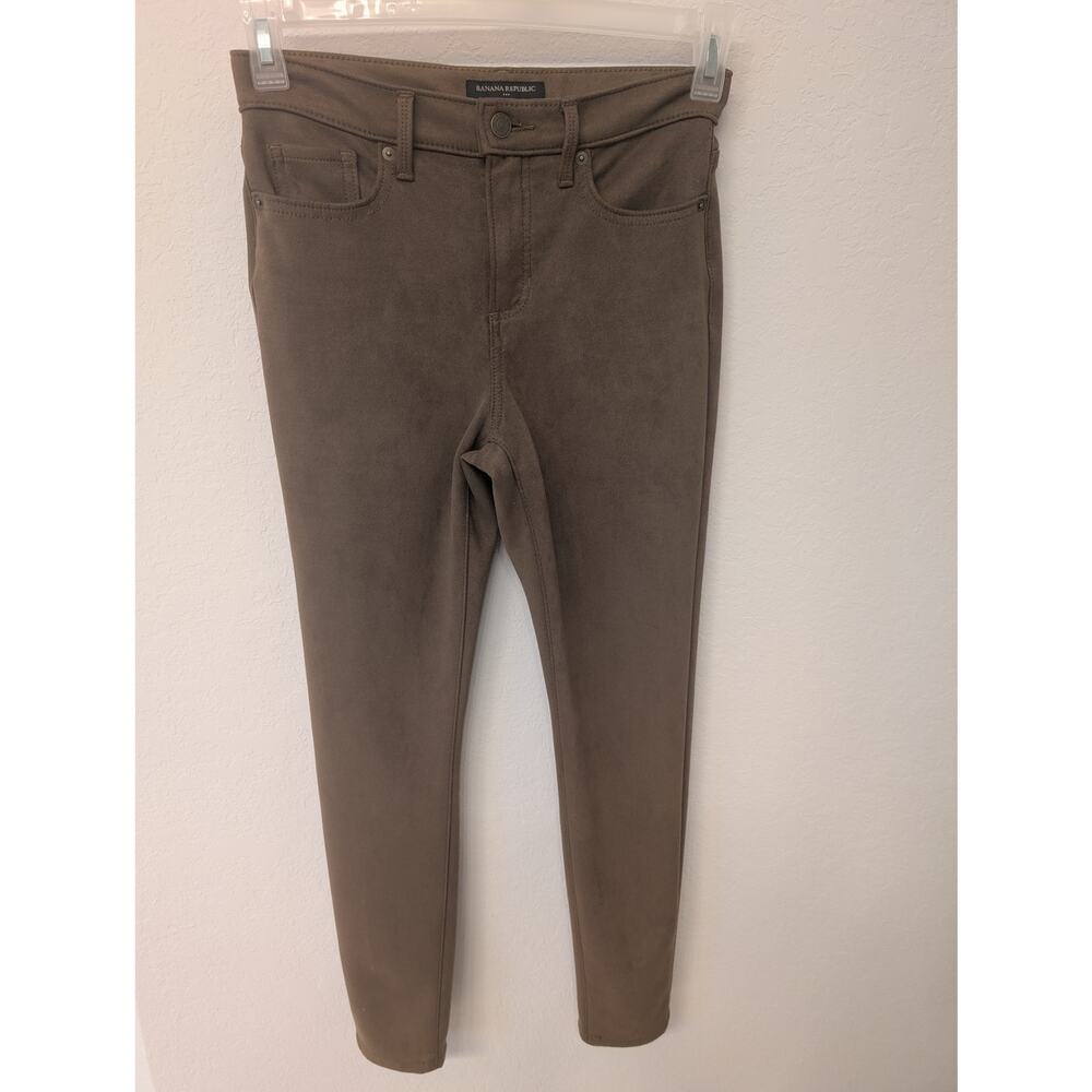 Banana Republic Vegan Lightweight Suede Jeans SZ 26